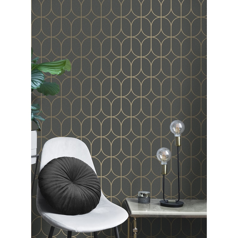 Tuckernuck Neutral Faux Linen Wallpaper