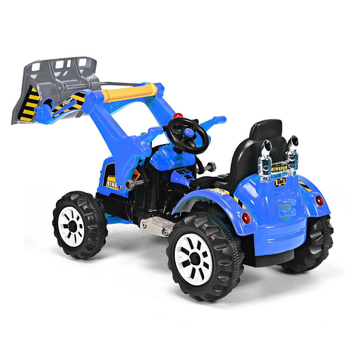blue digger toy
