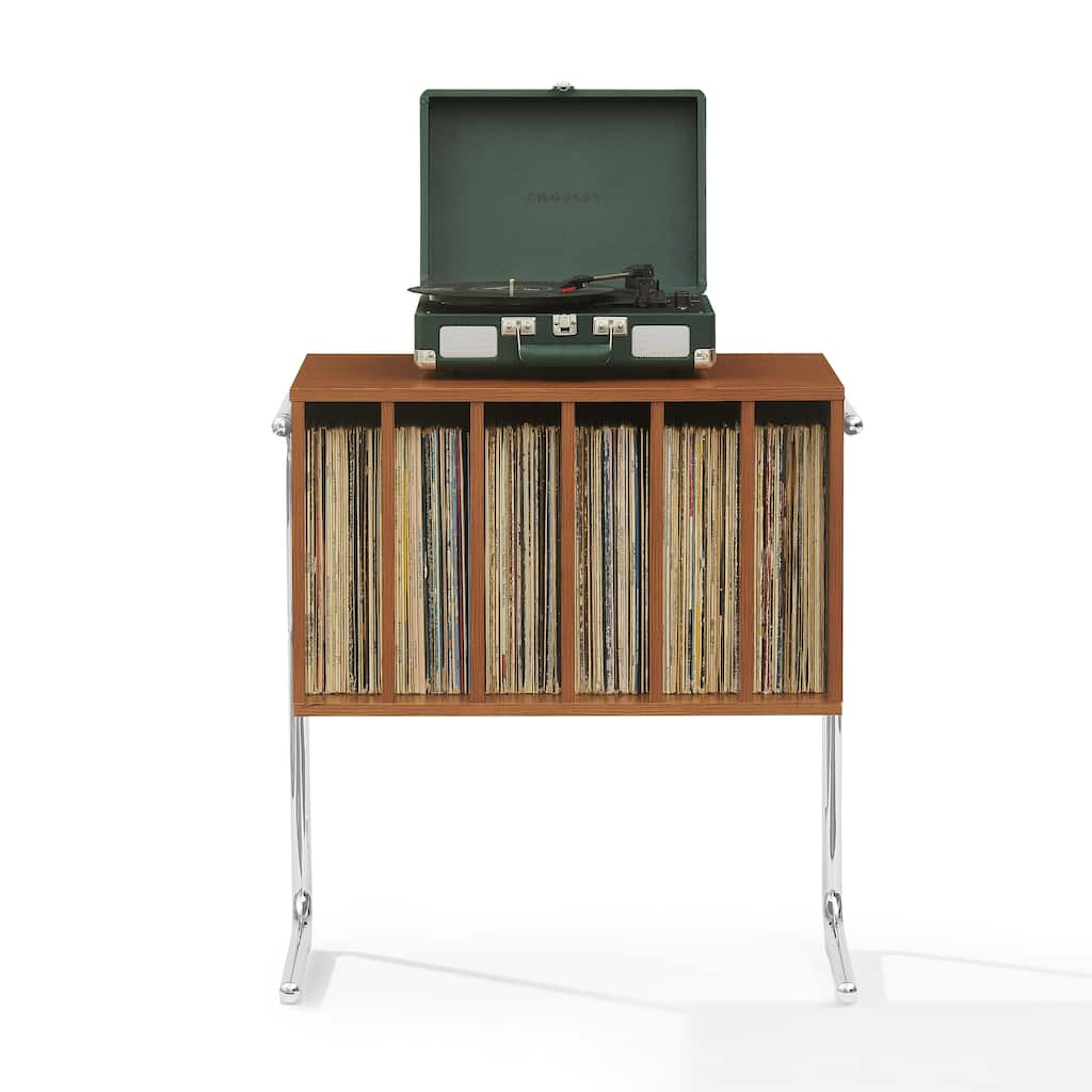 Crosley Lily Record Player Stand With Vinyl Storage