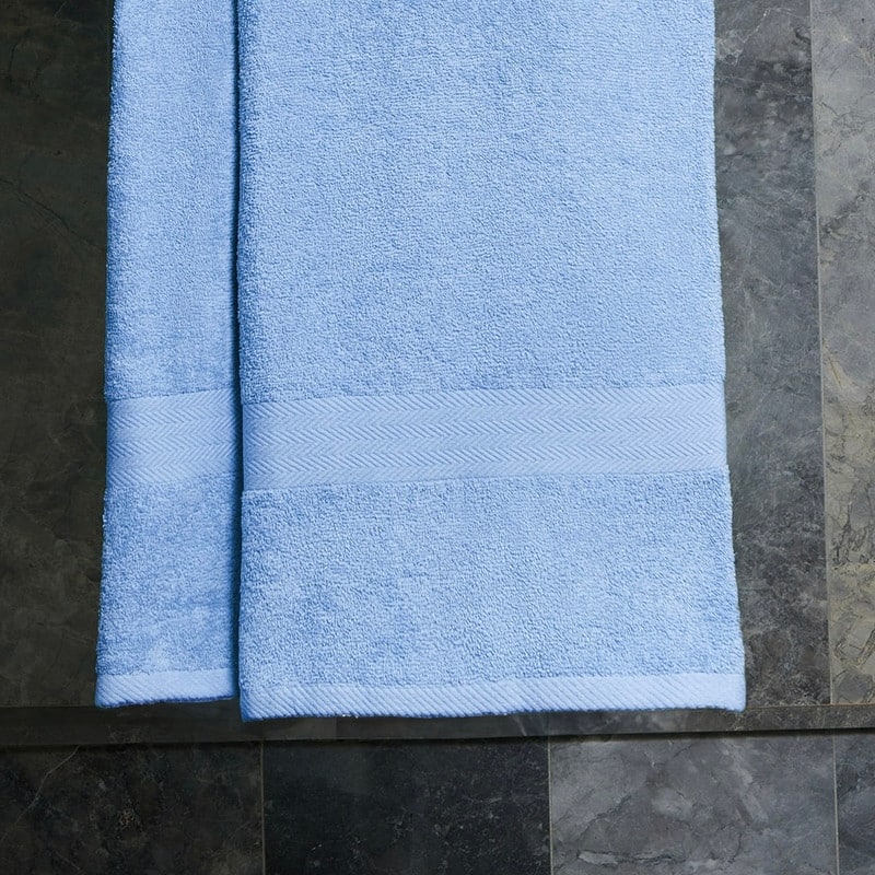 Deluxe 2-Piece 100 Cotton Bath Sheet