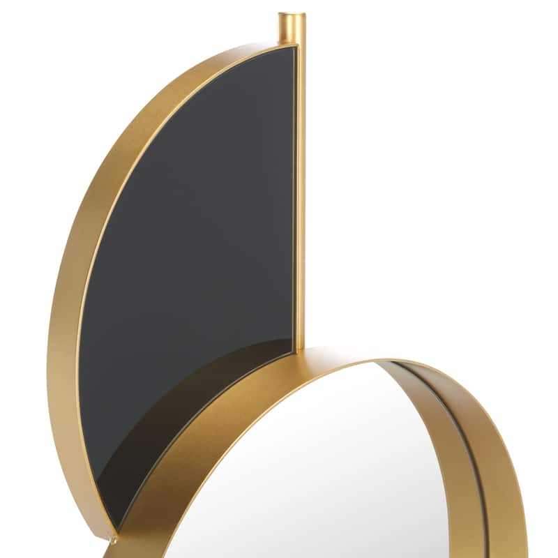 SAFAVIEH Nayeli Mid-Century Modern 17 x 35-inch Decorative Accent Mirror - 16.5 In. W x 3 In. D x 35 In. H