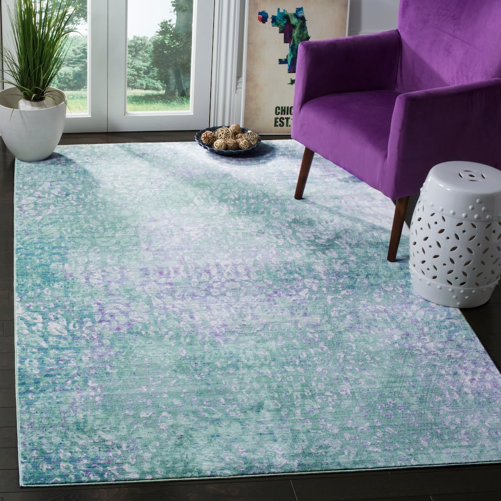 SAFAVIEH Mystique Gaynell Oriental Polyester Rug