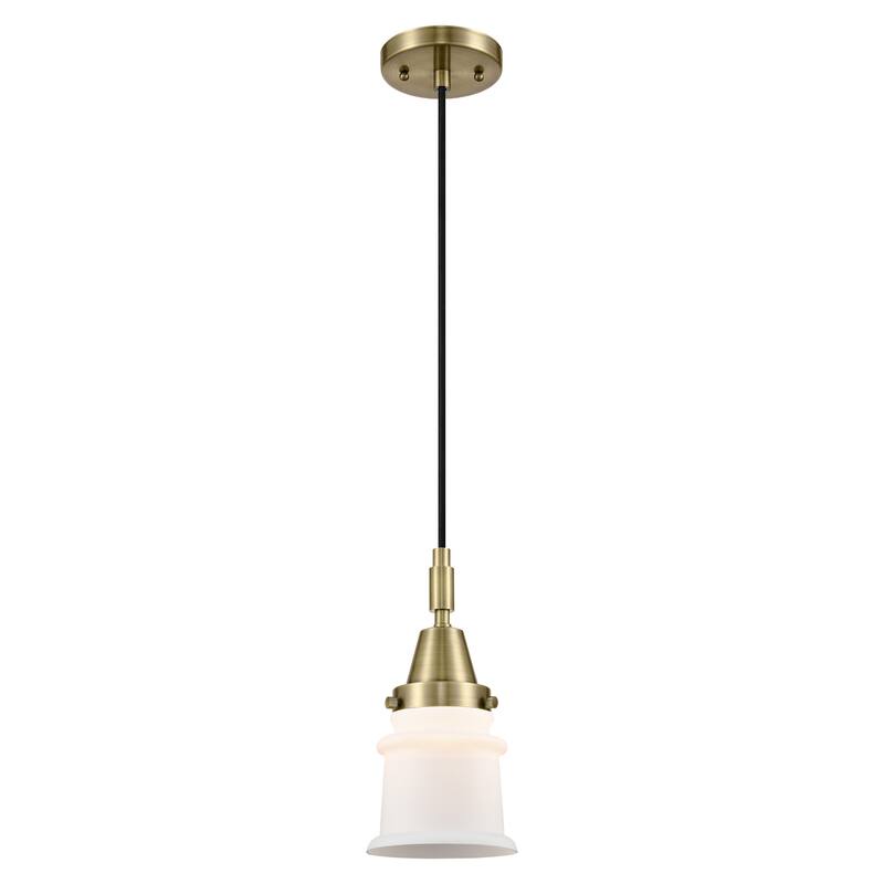 Innovations Lighting 447-1P-G181S Canton 5" Wide Mini Pendant with
