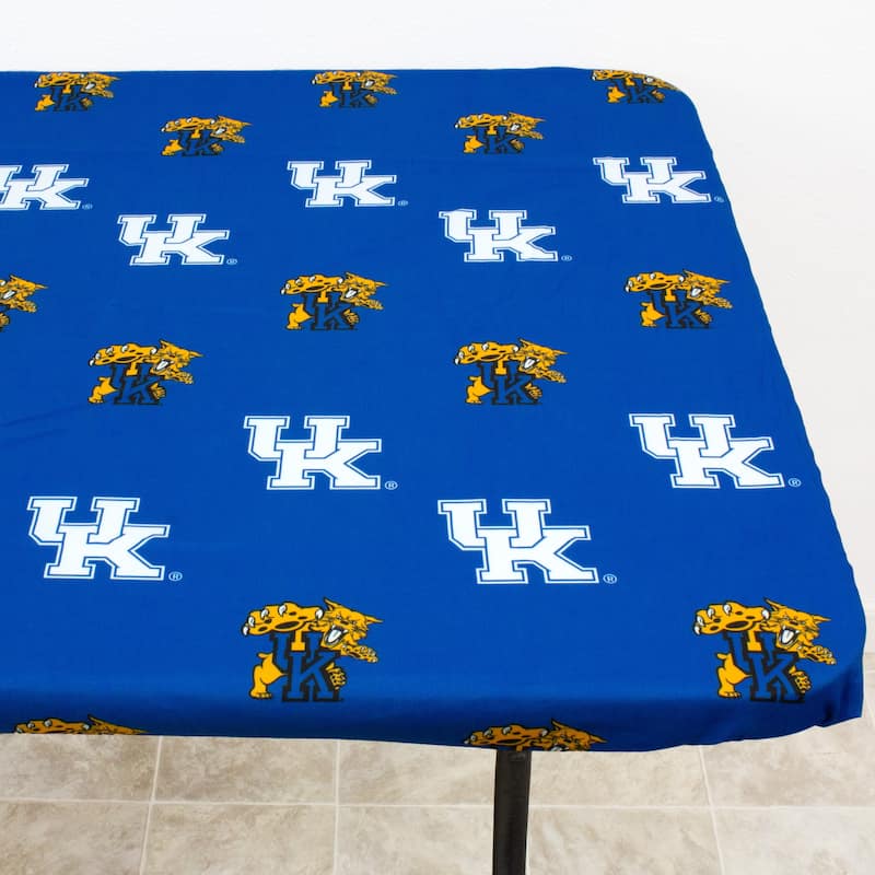 Kentucky Wildcats Tailgate Fitted Tablecloth, 33" x 33", Card Table