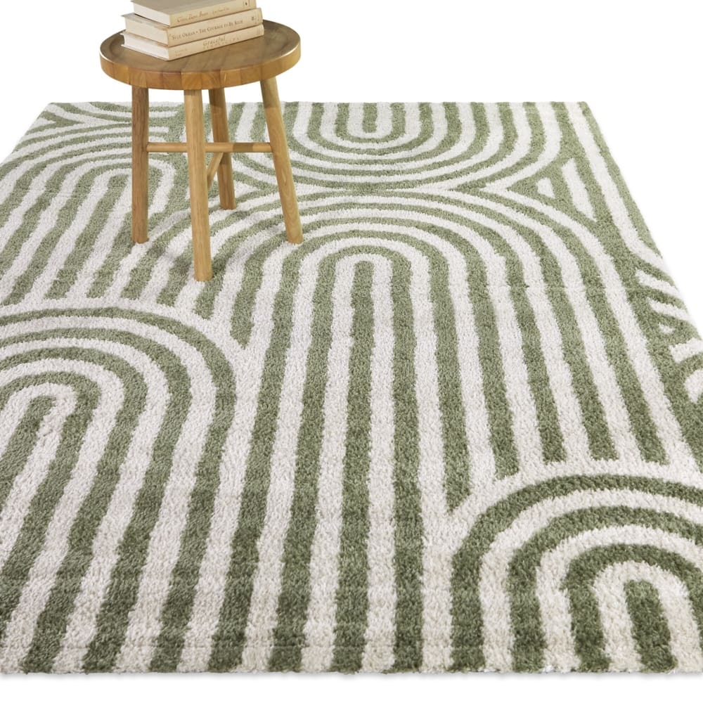 Gerhard Modern Stripe Area Rug
