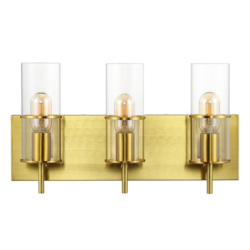 SAFAVIEH Lighting Pertef 19" Traditional Wall Sconce (3-Bulb) - 6" W x 11" D x 19" H - 6Wx19Dx11H