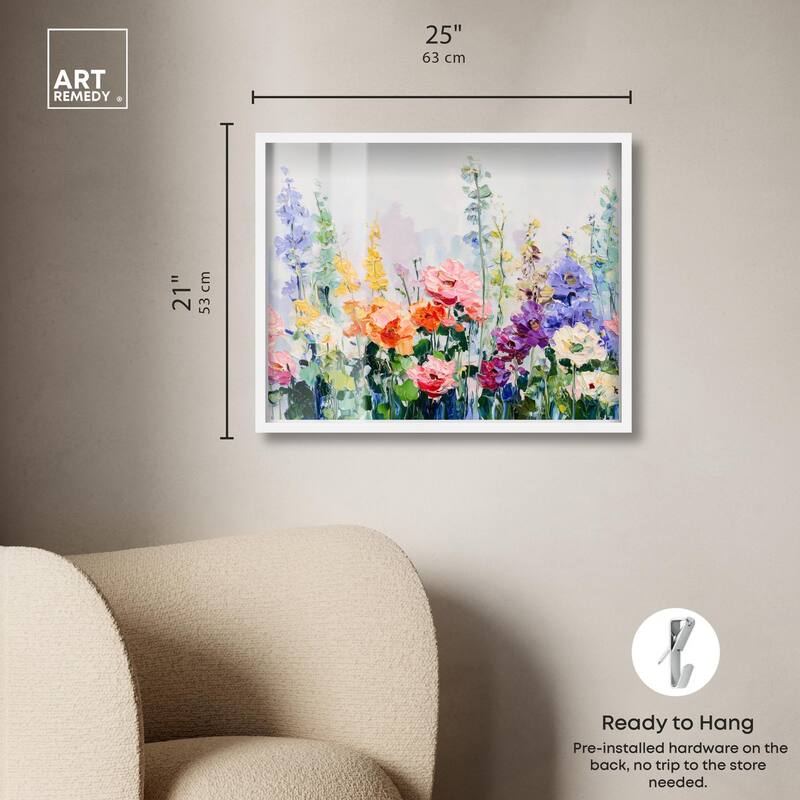 Summer Abundance II Shadowbox by Art Remedy