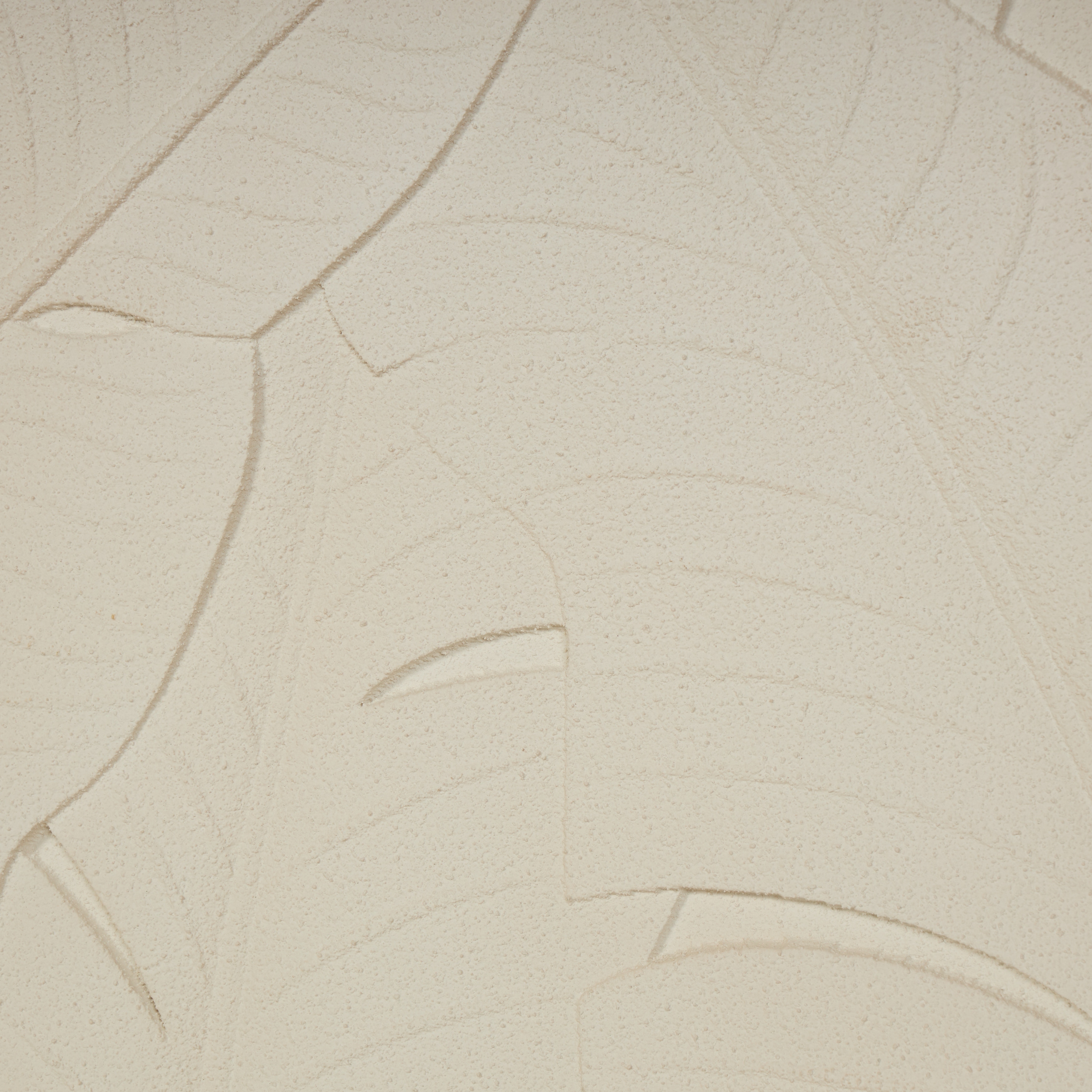 Cream Wood Dimensional Relief Leaf Home Wall Decor with Sandstone Texture (Set of 3), image size:3500x3500