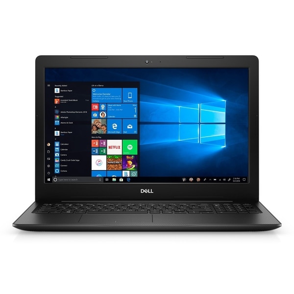 Dell Inspiron 3583 Intel Core i7-8565U X4 4.6GHz 8GB 256GB SSD 15.6", Black (Certified Refurbished)