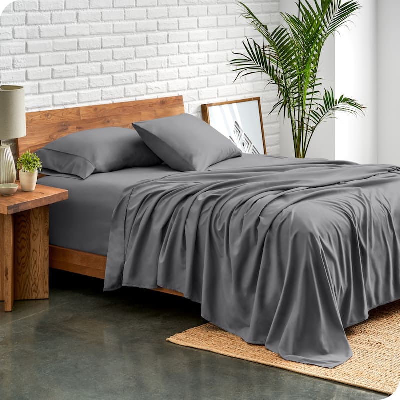 Bare Home Microfiber Stretch Knit Sheet Set