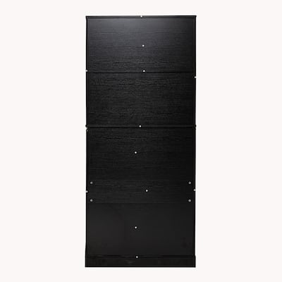 72" Kitchen Pantry Cabinet With Three Keyboard Drawers,Featuring Six Adjustable Door Shelves, Storage Cupboard