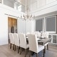 preview thumbnail 4 of 26, The Gray Barn Farmhouse Wood Chandelier French Country Classic Lights for Dining Room