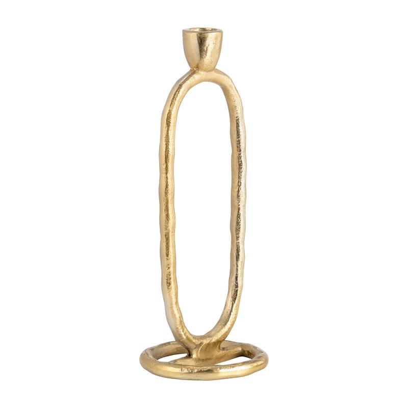Sagebrook Home Oval Ring Taper Candle Holder