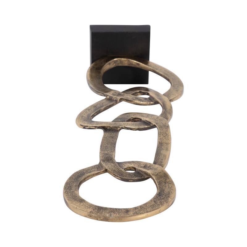 Sagebrook Home Aluminum Novelty Noida Statuary