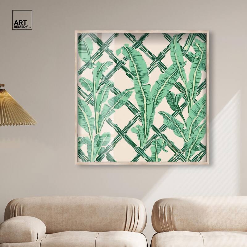 Vibrant Squiggles Shadowbox by Art Remedy