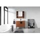 preview thumbnail 9 of 7, 24-inch Modern Bathroom Vanity Set w/ Vitreous China Sink Top