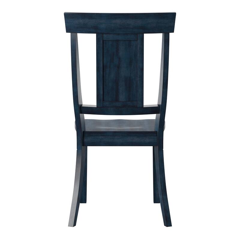 Eleanor Panel Back Wood Dining Chair (Set of 2) by iNSPIRE Q Classic