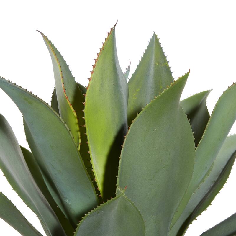 Green Faux Foliage Dracaena Artificial Tree with Realistic Leaves and Black Plastic Pot - 19 x 23 x 60