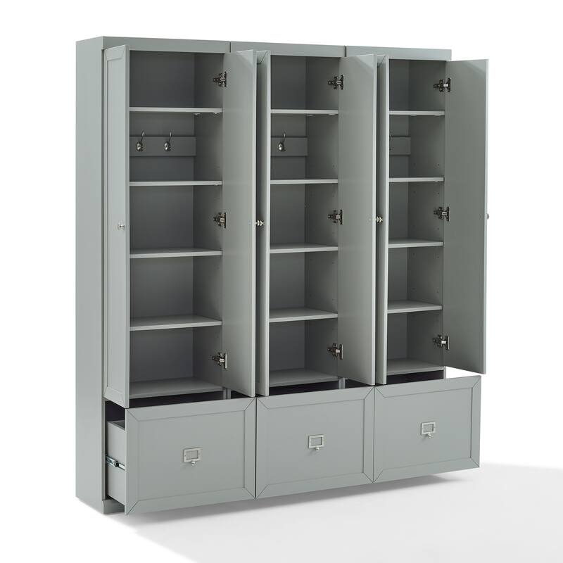 Crosley Harper 3Pc Entryway Set - 12.5" x 66" x 74"