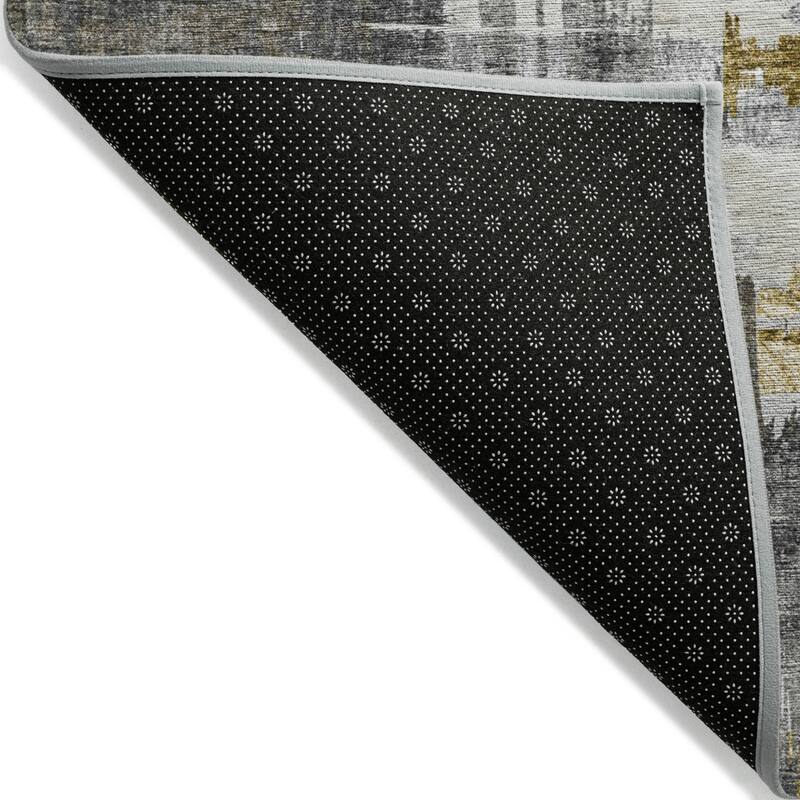 HomeRoots Abstract Traditional Rectangle Outdoor Rug