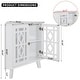 preview thumbnail 2 of 32, Corner Sideboard Cabinet Free-Standing Corner Storage Organizer