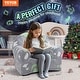 preview thumbnail 8 of 47, Kids Couch, Toddler Couch Sofa Bed Fold Out, Convertible Sofa to Lounger, Kids Chair Seat Playroom Furniture