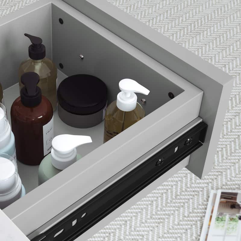 Bathroom Vanity with Marble Top and Sink