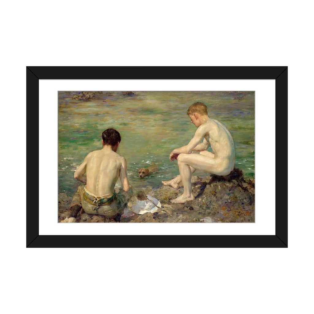 iCanvas "Three Companions" by Henry Scott Tuke