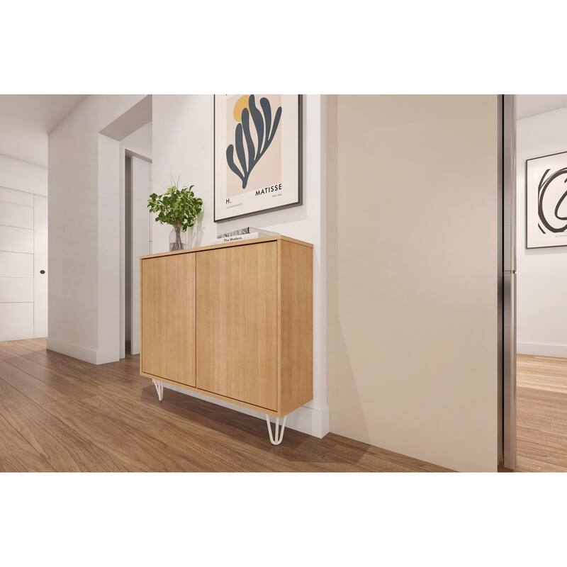 Nexera Slim 2-Door Cabinet
