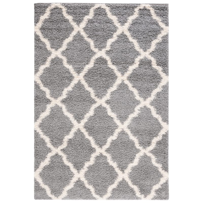 SAFAVIEH Dallas Shag Darina Trellis 1.5-inch Thick Rug