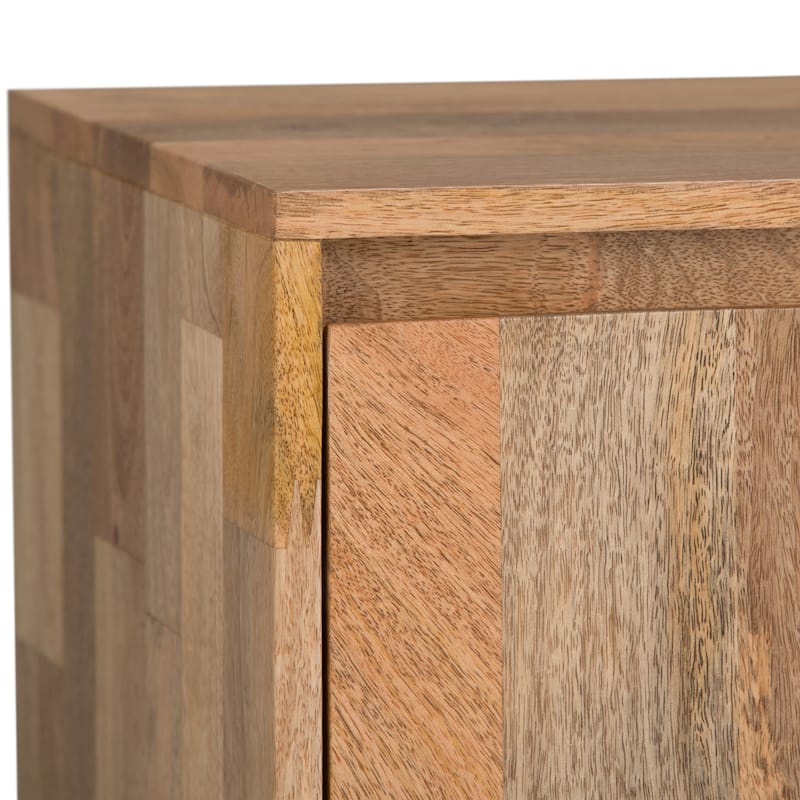 WYNDENHALL Moreno 60 inch Wide Industrial TV Media Stand For TVs up to 65 inches - 60"w x 18"d x 25" h