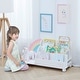 preview thumbnail 1 of 8, Fantasy Fields - Rainbow Wooden Display Bookcase - White - 33.5"W x 11.5"L x 17.75"H