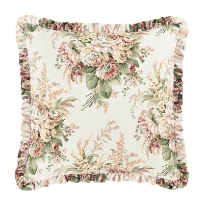 Royal Court Estelle Coral Euro Sham