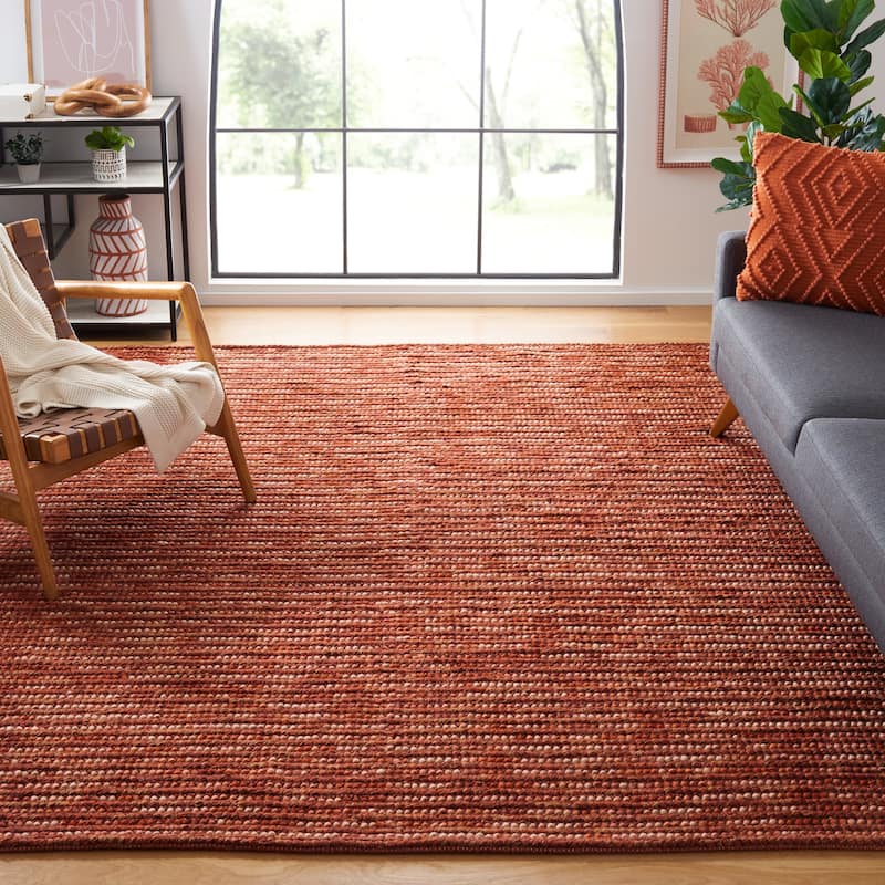 SAFAVIEH Handmade Bohemian Jelisava Jute & Wool Area Rug