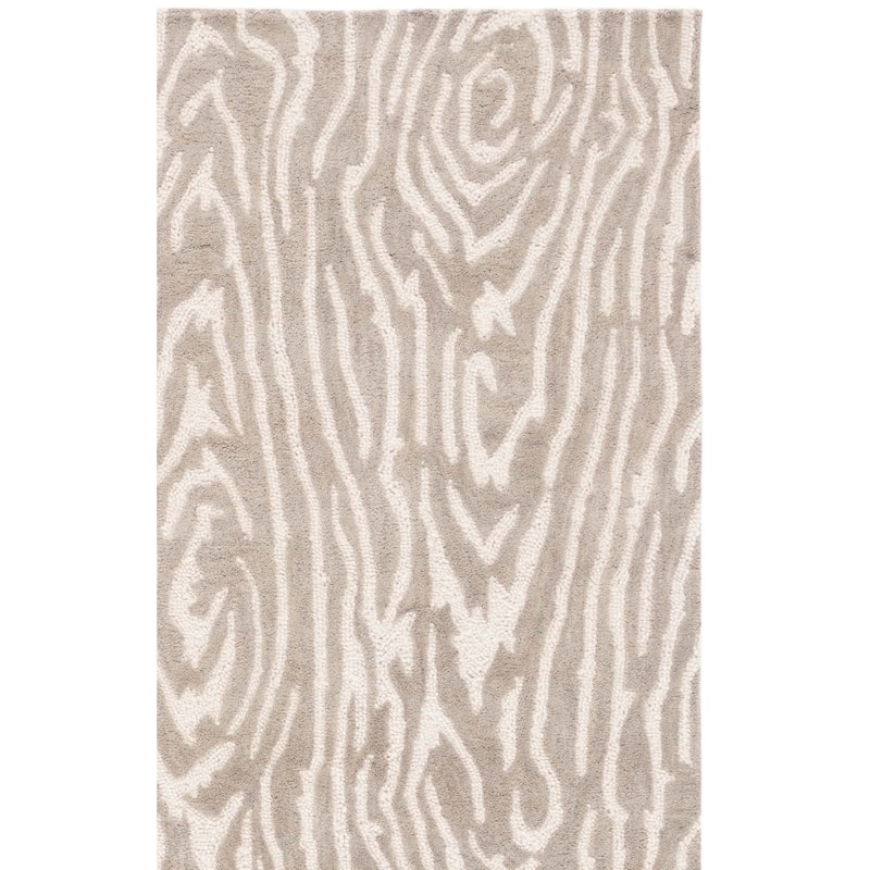 SAFAVIEH Handmade Ebony Thouraya Modern & Contemporary Wool Rug