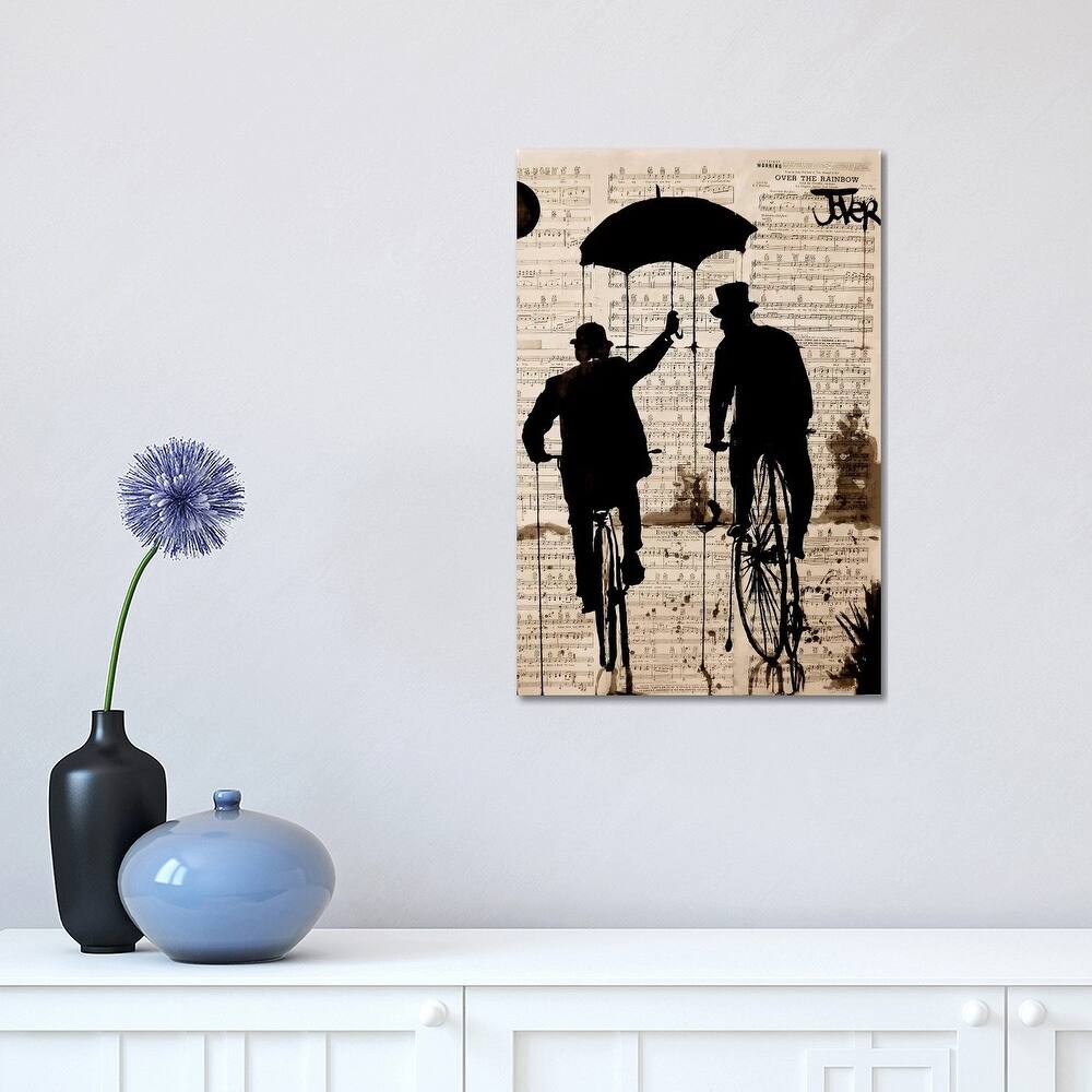 iCanvas "The Umbrella" by Loui Jover Canvas Print