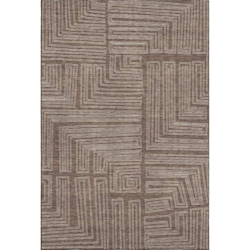 Premium Washable Super Soft Mid Century Modern Mayfield Rug