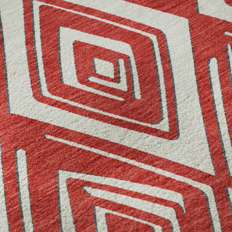 Premium Washable Super Soft Diamond Cascade Mayfield Rug