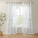 preview thumbnail 22 of 50, Madison Park Cecily Burnout Printed Curtain Panel Single