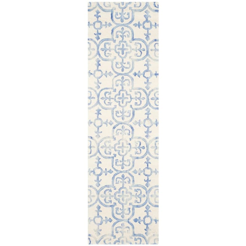 SAFAVIEH Handmade Dip Dye Reintraut Watercolor Vintage Boho Wool