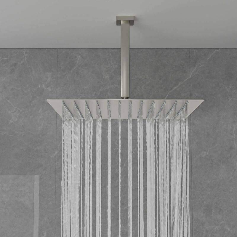 Lordear 16-inch Square Rain Shower Head