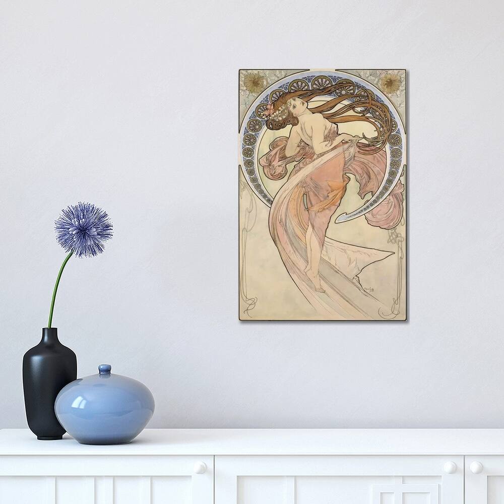 iCanvas "La Danse, 1898" by Alphonse Mucha Canvas Print