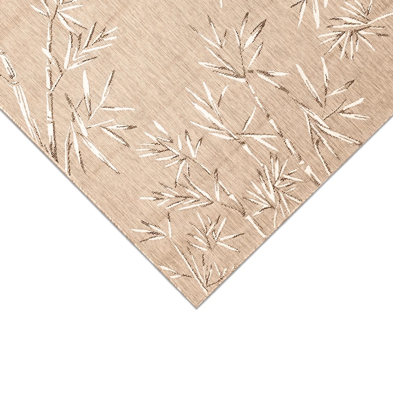 Liora Manne Carmel Bamboo Border Indoor/Outdoor Rug