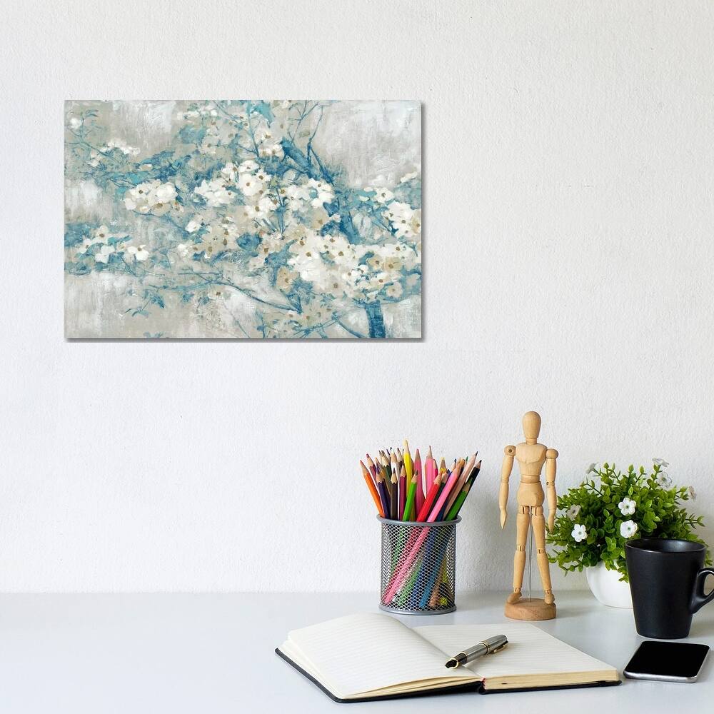 iCanvas "Dogwood Bloom I" by Edward Selkirk Canvas Print