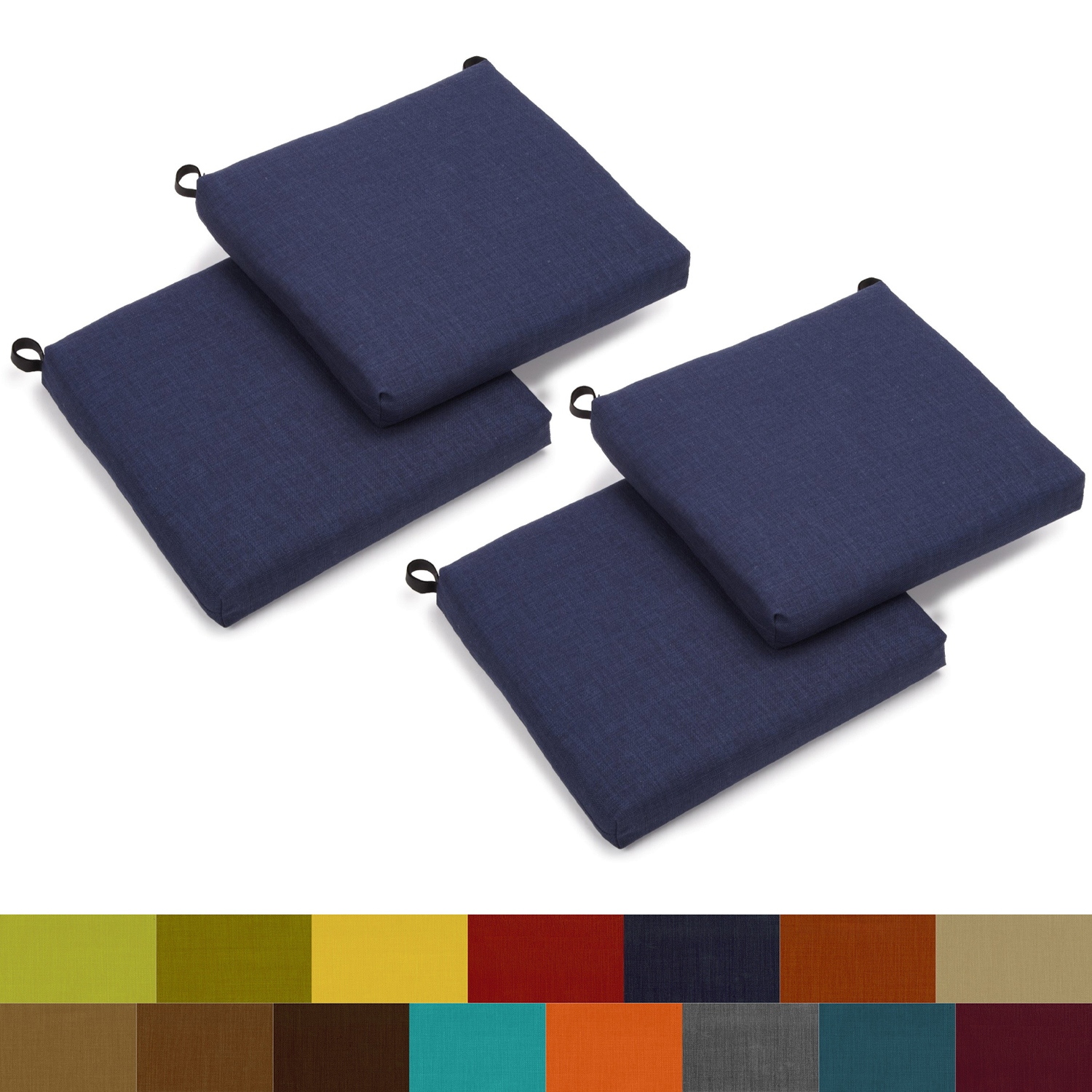20 inch by 19 inch Outdoor Chair Cushions Set of 4 20 x 19 On Sale Bed Bath Beyond 5754295