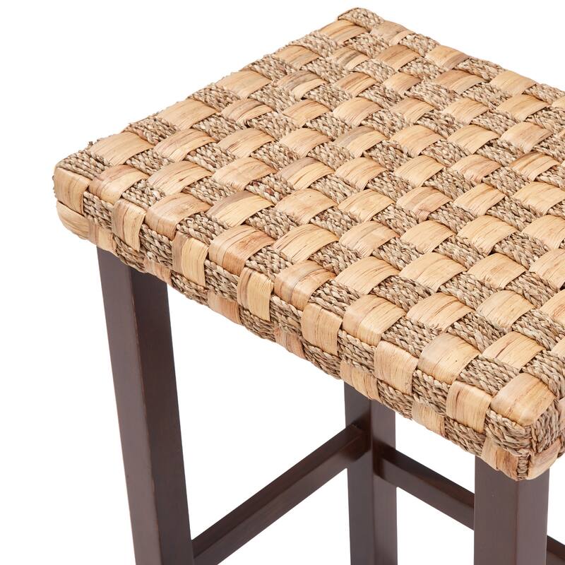 26.4"Rattan Bar Stool (Set of 3)