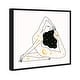 preview thumbnail 4 of 8, Oliver Gal 'Muse' Spiritual and Religious Black Wall Art Canvas Print