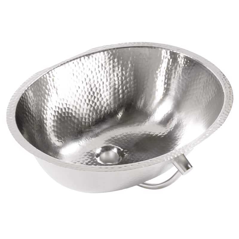 Freud 19" Undermount Bathroom Sink in Nickel