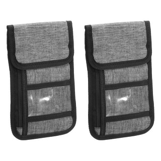 2pcs Neck Wallet Travel Pouch, RFID Blocking Waterproof Travel Pouch ...