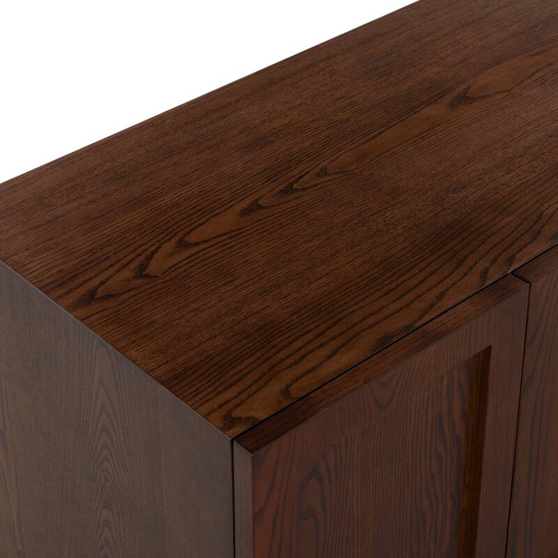 SAFAVIEH Couture Bethandria 6-Door Wood Sideboard - 84"W x 20"D x 28"H